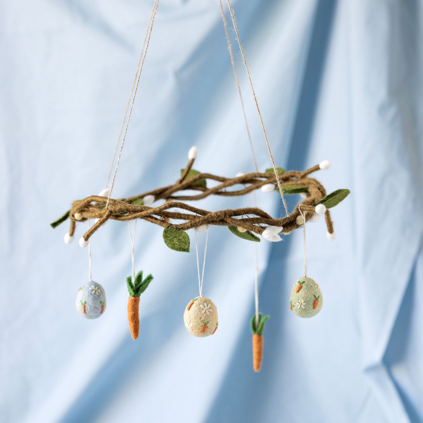 Eggs with Carrots Hanging Decoration