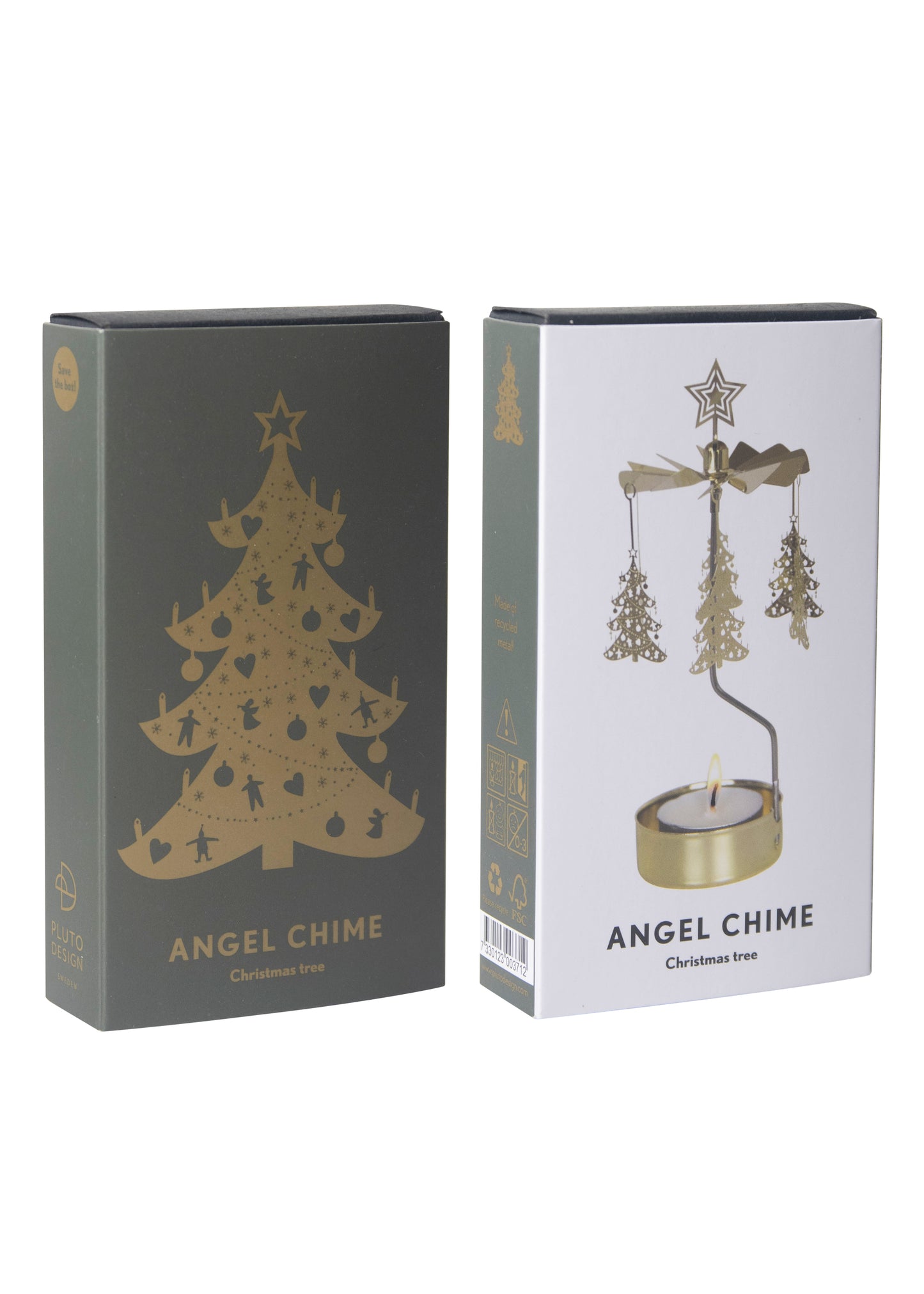 Rotary Candle Holder - Christmas Tree