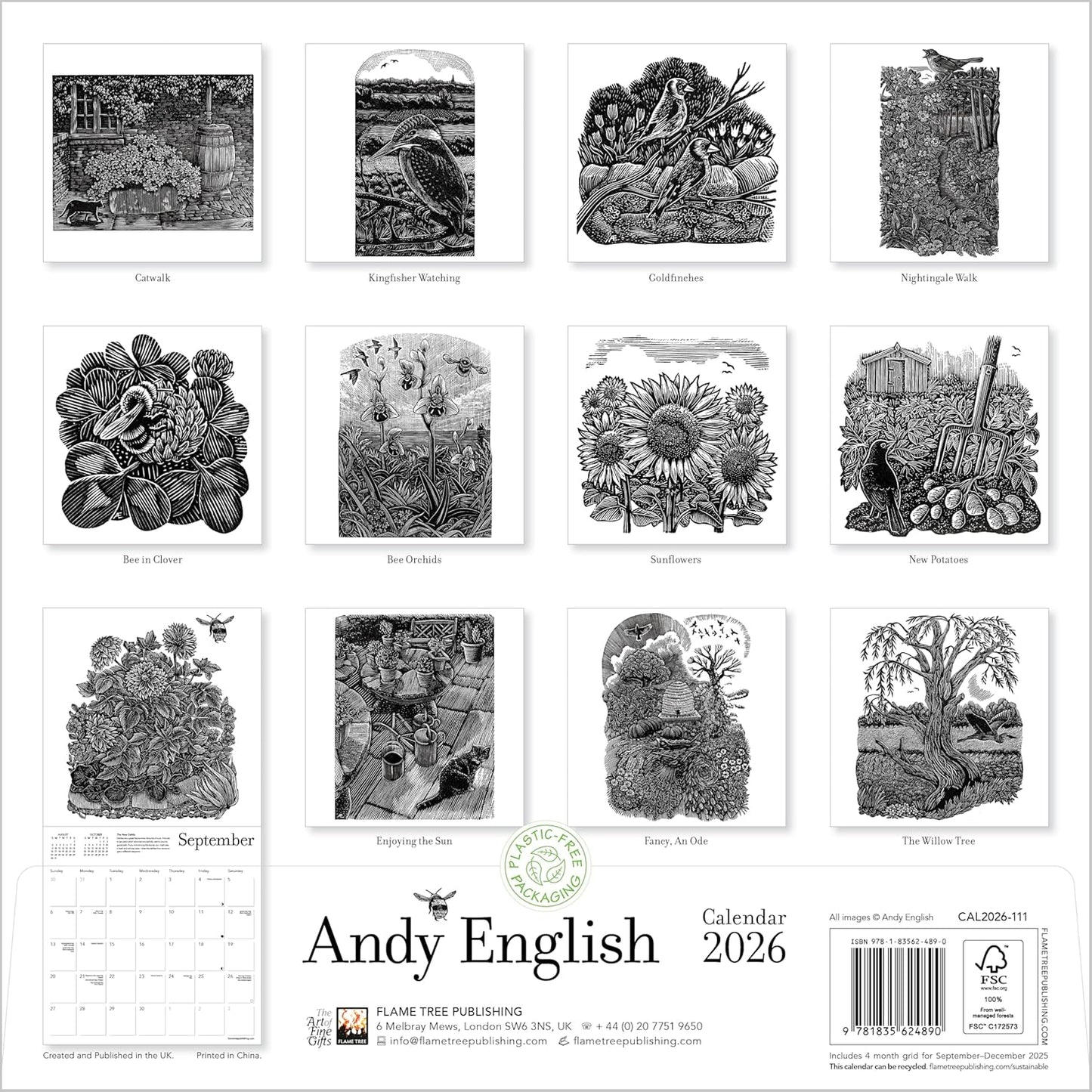 Andy English Calendar 2026