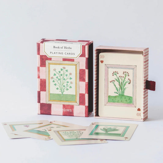 Book of Herbs Playing Cards - Single Deck