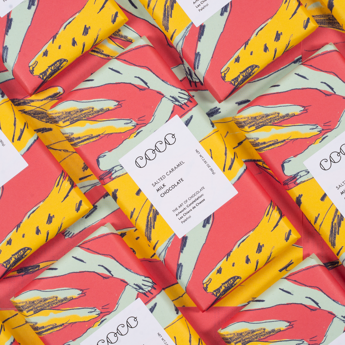 Coco Chocolatier Salted Caramel Milk Chocolate Bar