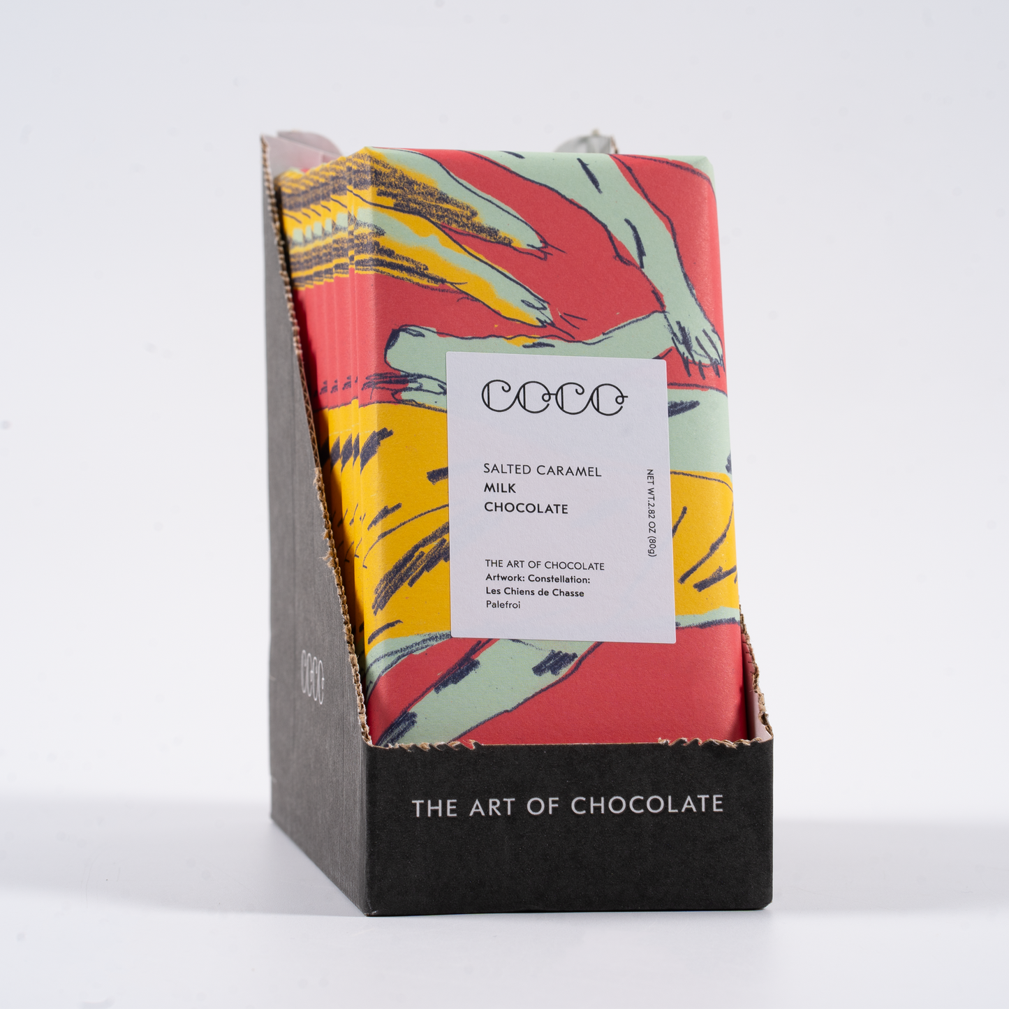 Coco Chocolatier Salted Caramel Milk Chocolate Bar