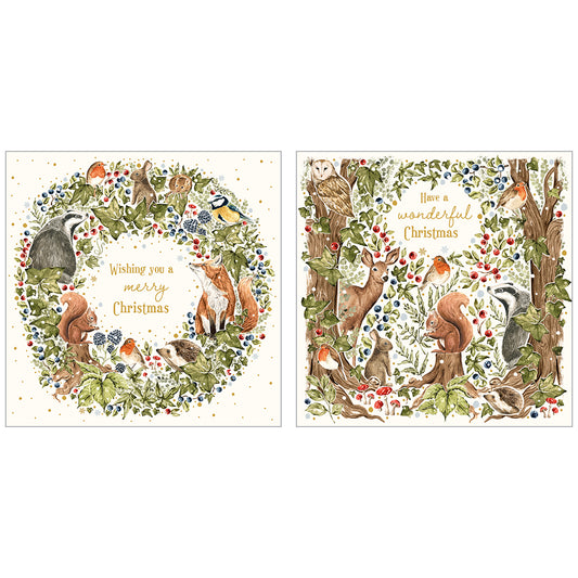 Countryside Christmas Cards - Pack of 10