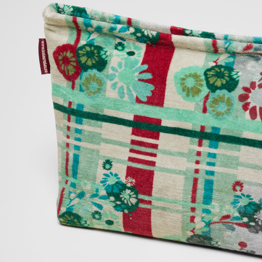Velvet Washbag - Dundee Sauge