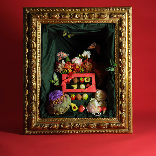 Walnut Tree Boxed Marzipan Vegetables - Medium