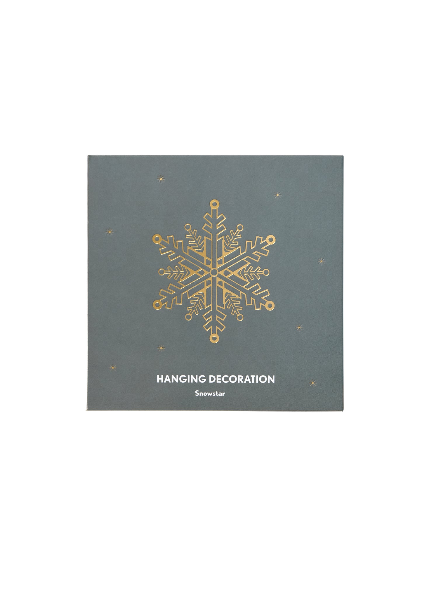 Snowstar Hanging Decoration - Gold