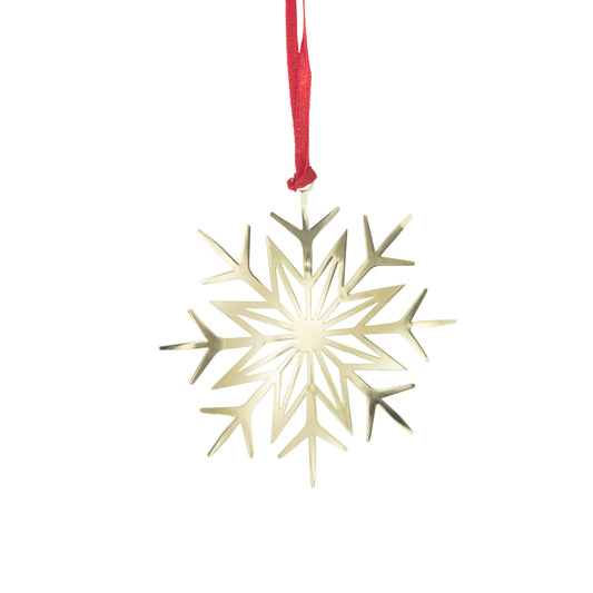 Winter Star Hanging Decoration - Gold