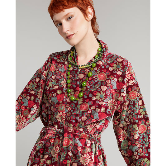 Velvet Robe - Molly Burgundy
