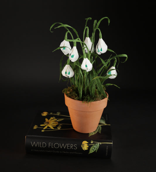 Paper Flowers - Snowdrops
