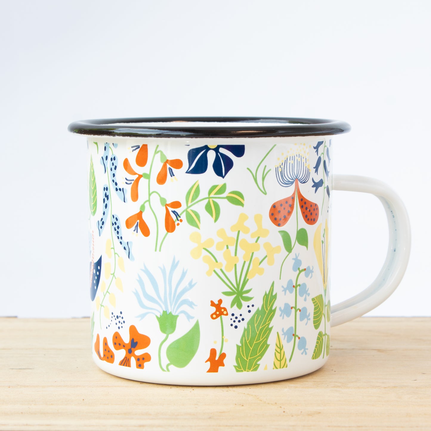 Herbarium Enamel Mug