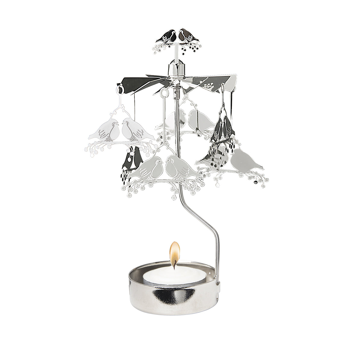 Rotary Candle Holder - Robin