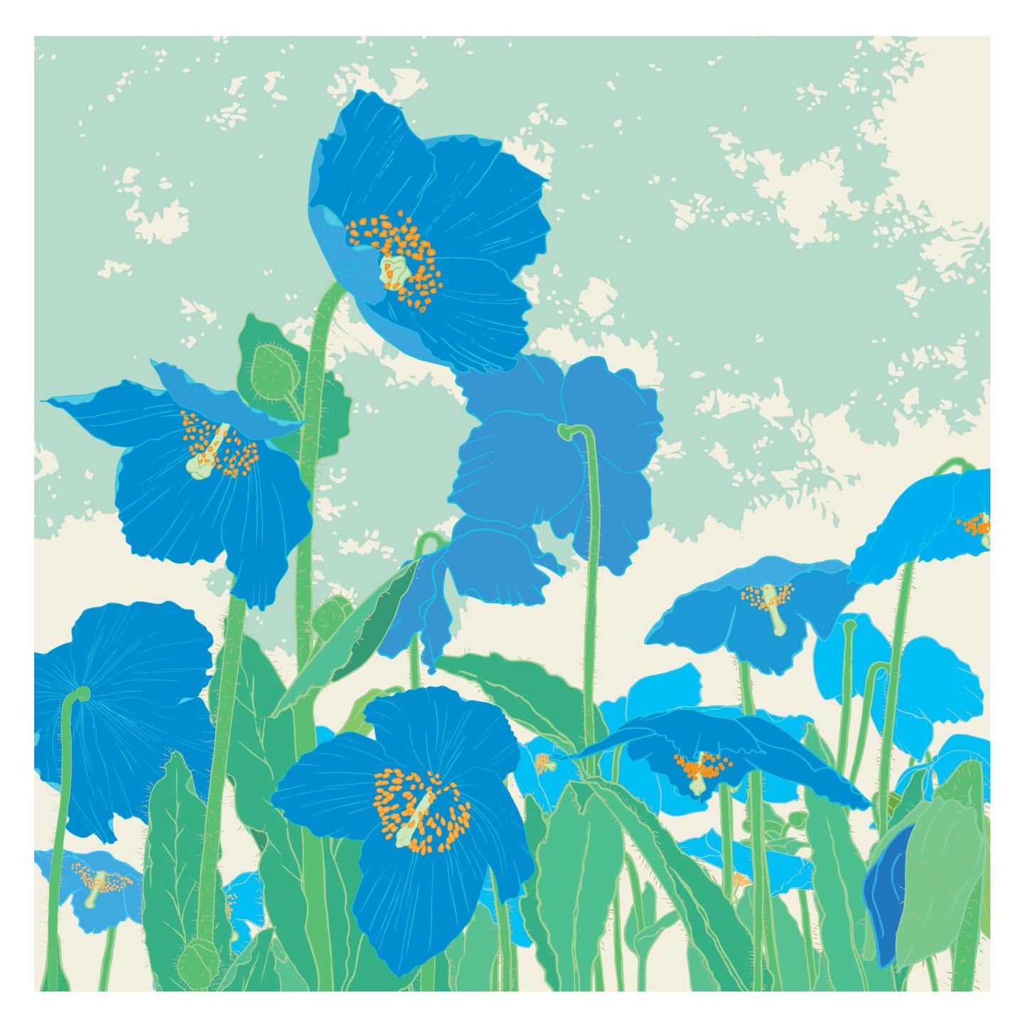 Meconopsis Greeting Card