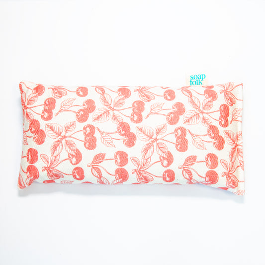 Cherry Stone Pillow - Red