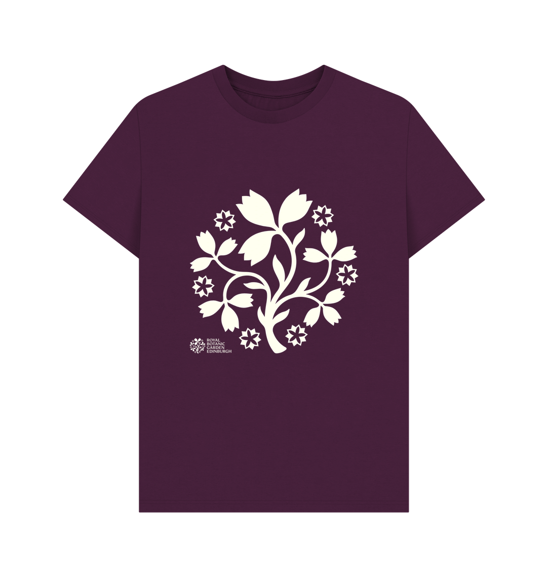 Purple Printed T-shirt
