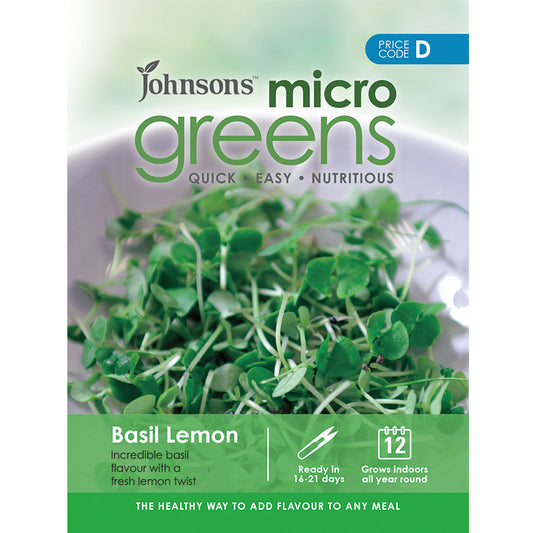 Micro Greens - Basil Lemon