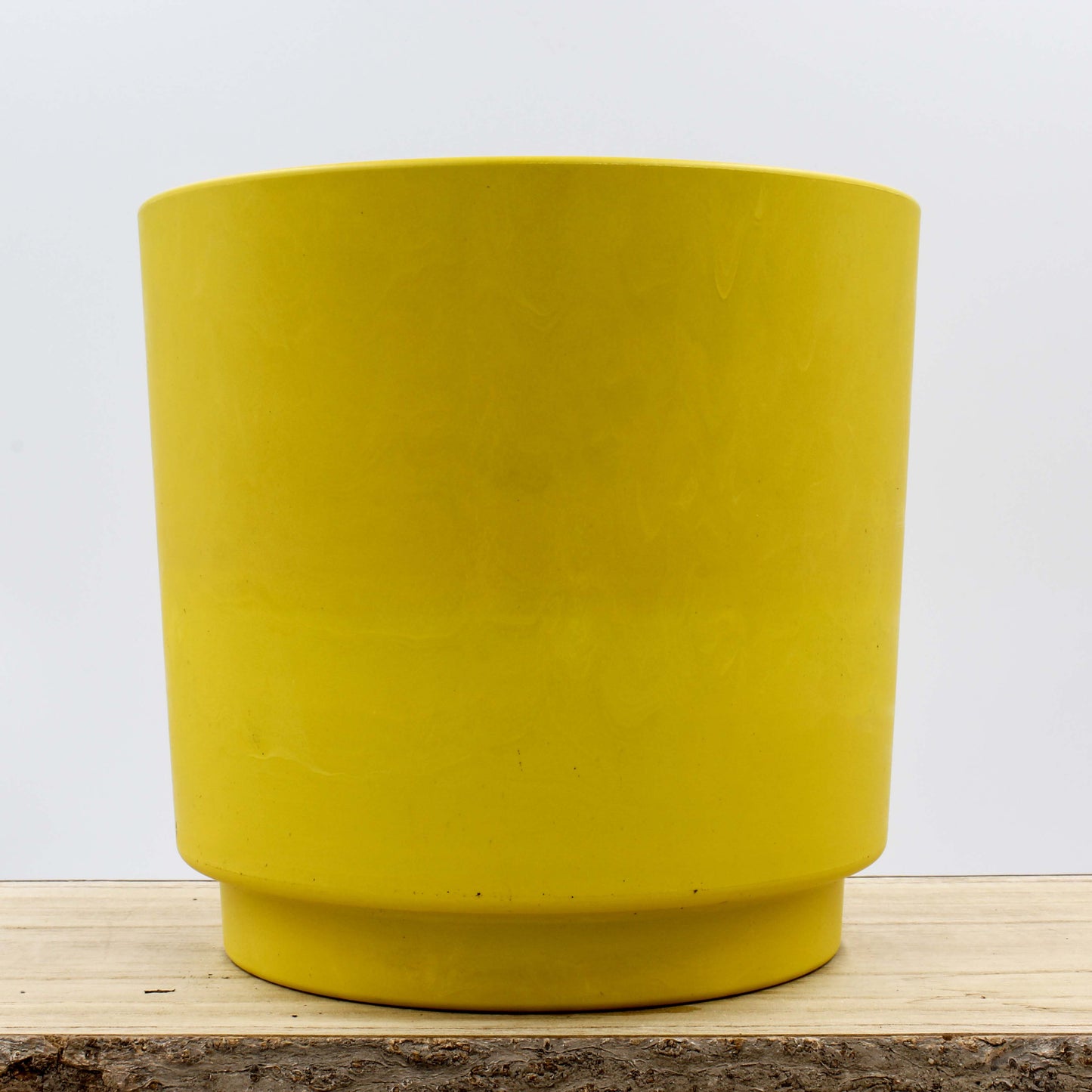 Ocean Plastic Plant Pot - Yellow 20cm