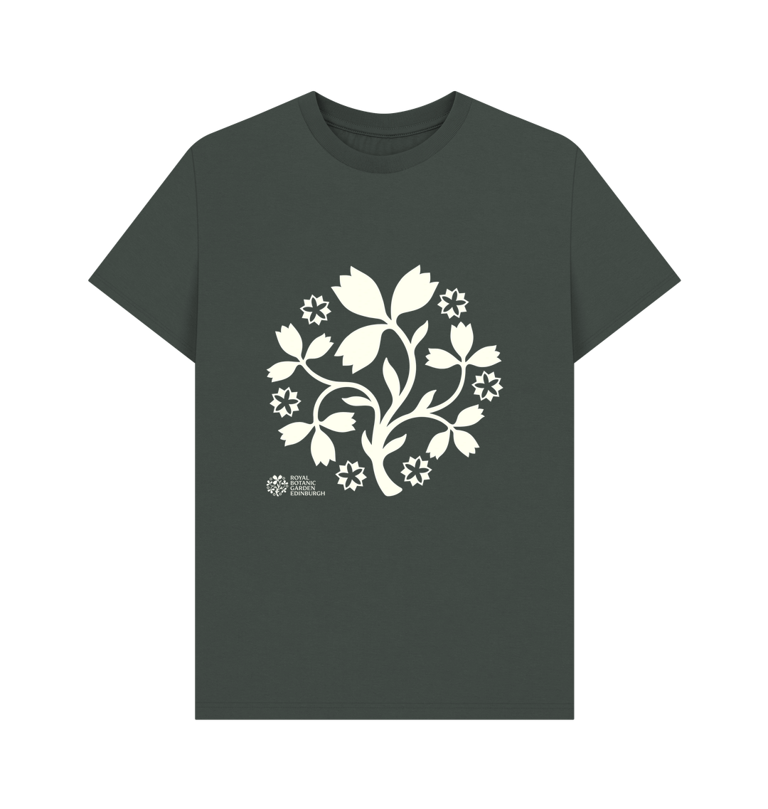 Dark Grey Printed T-shirt