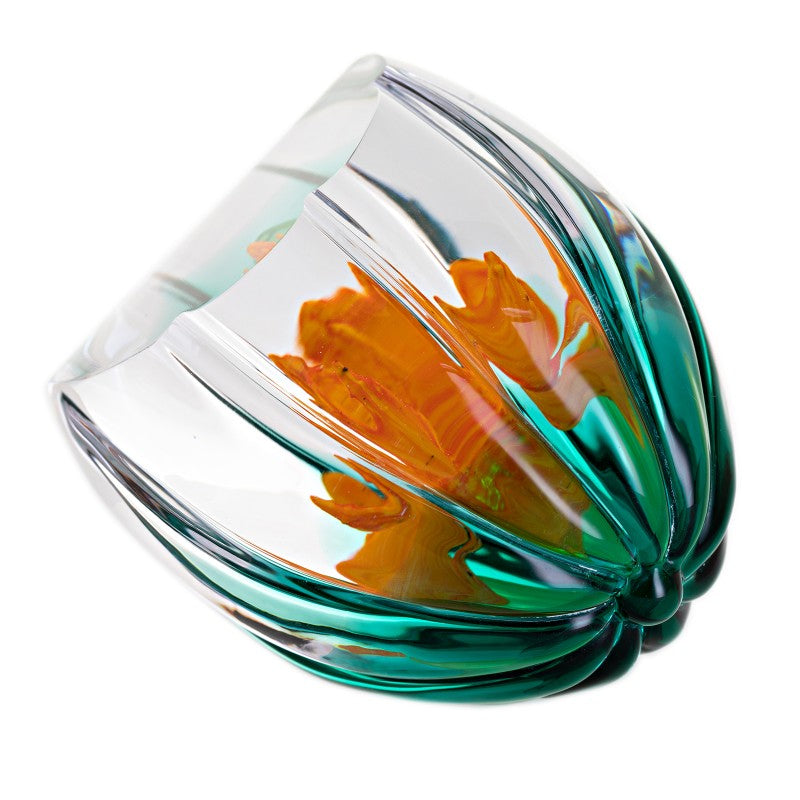 RBGE / Caithness Glass Paperweight - Flame Azalea