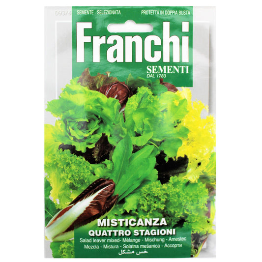Franchi Seeds - Misticanza Quattro Stagiono / Mixed Salad Leaves