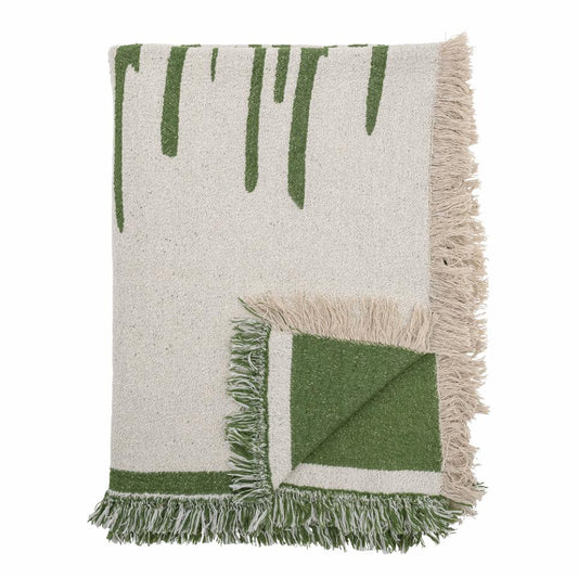 Haxby Green Recycled Cotton Throw