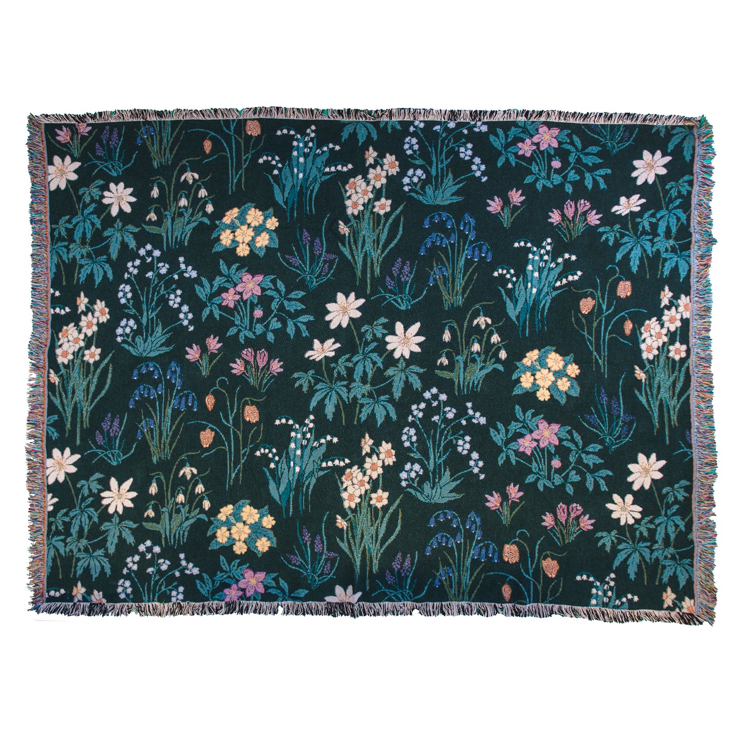 Spring Botanical Throw