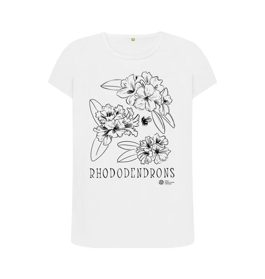 White Rhododendrons Top