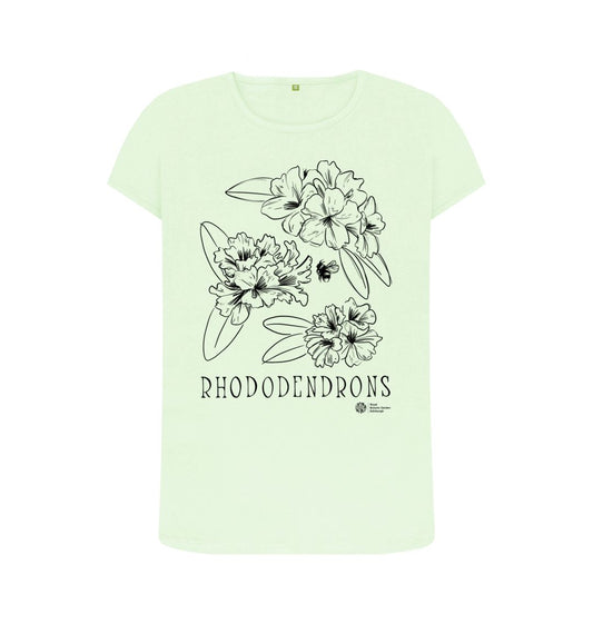 Pastel Green Rhododendrons Top