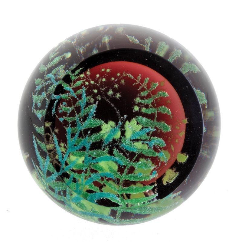 RBGE / Caithness Glass Paperweight - Fern