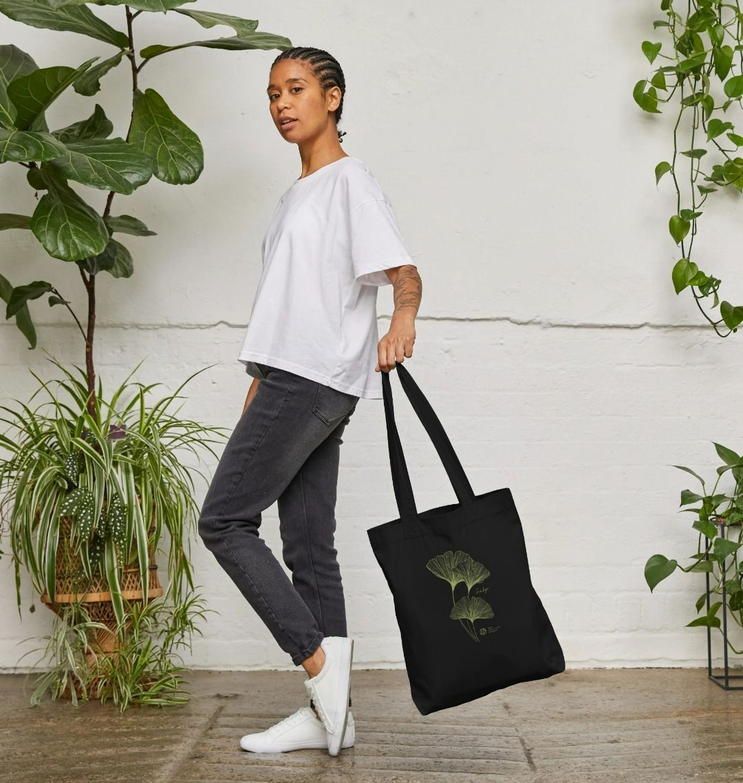 Gingko Leaf Tote Bag