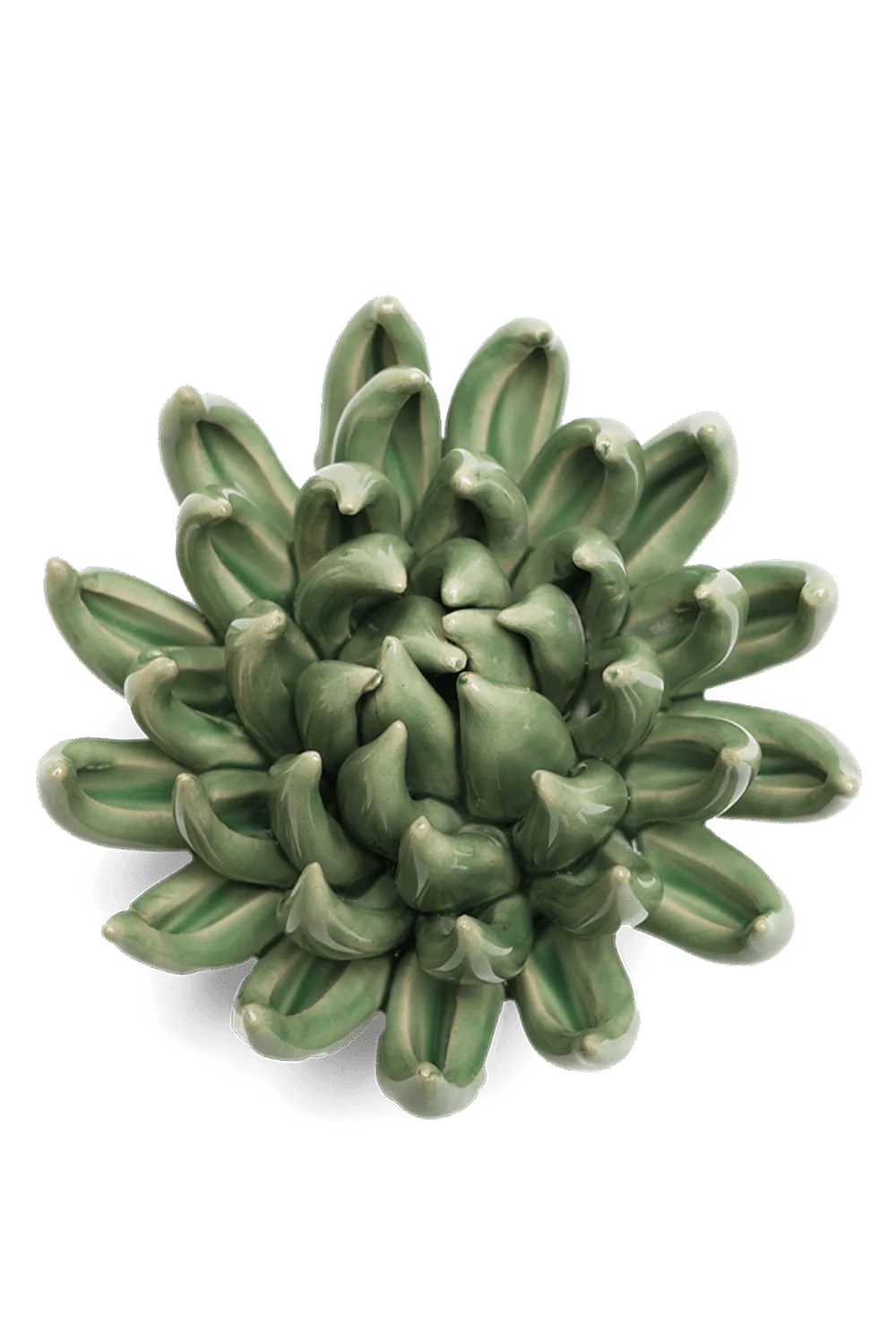 Ceramic Flower - Jade Green Succulent