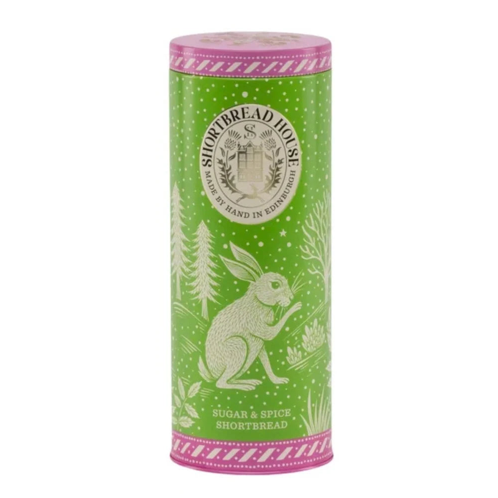 Winter Tin Sugar &amp; Spice Shortbread