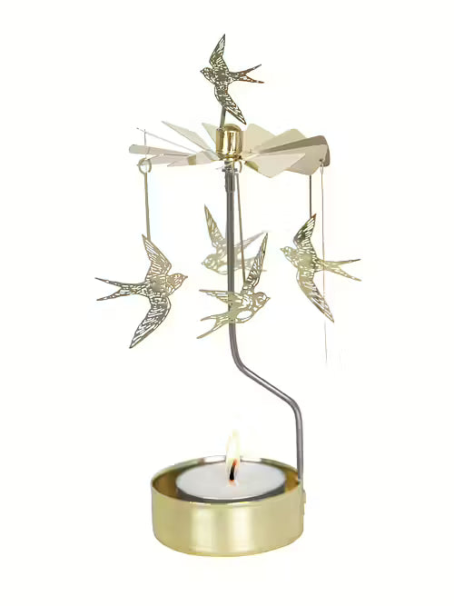 Rotary Candle Holder - Swallow