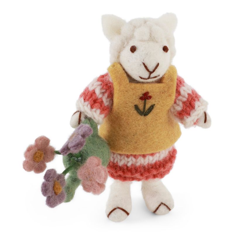 Girl Sheep with Watering Can