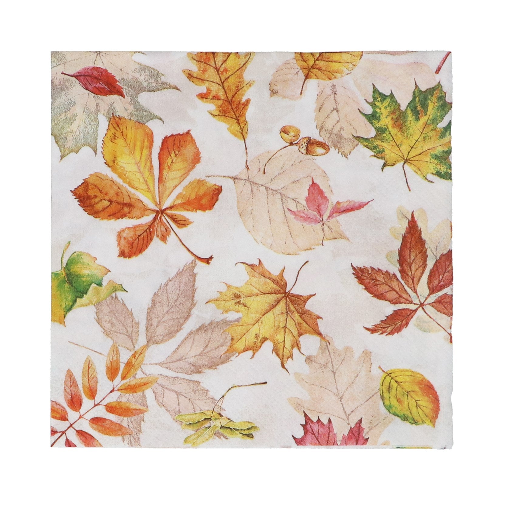 Autumn Leaves Collage - Napkins 20pk