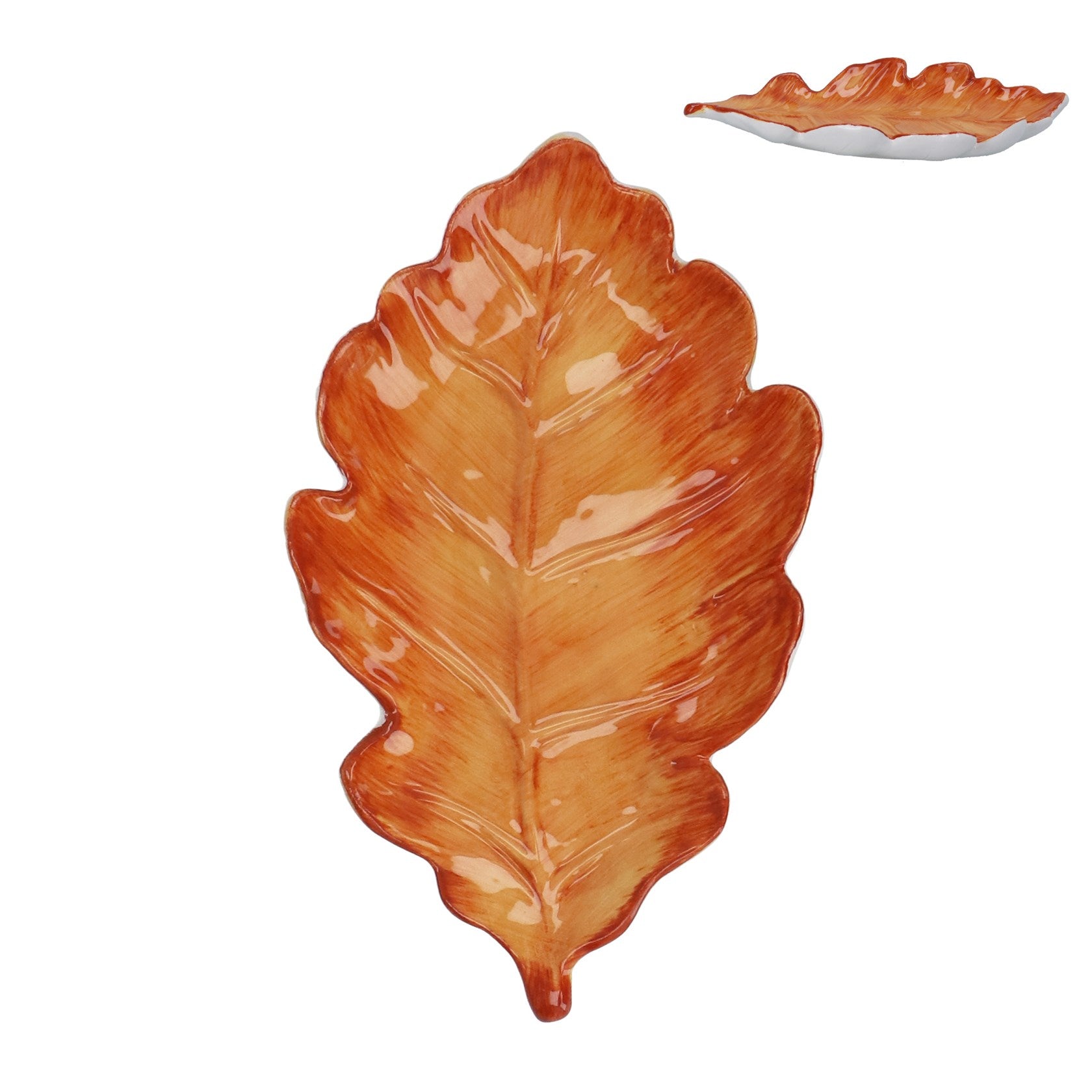 Russet Oak Leaf - Trinket Plate