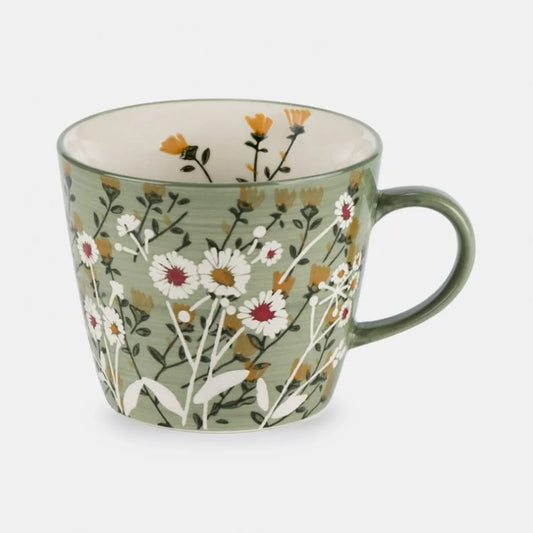 Wild Daisy Mug - Green