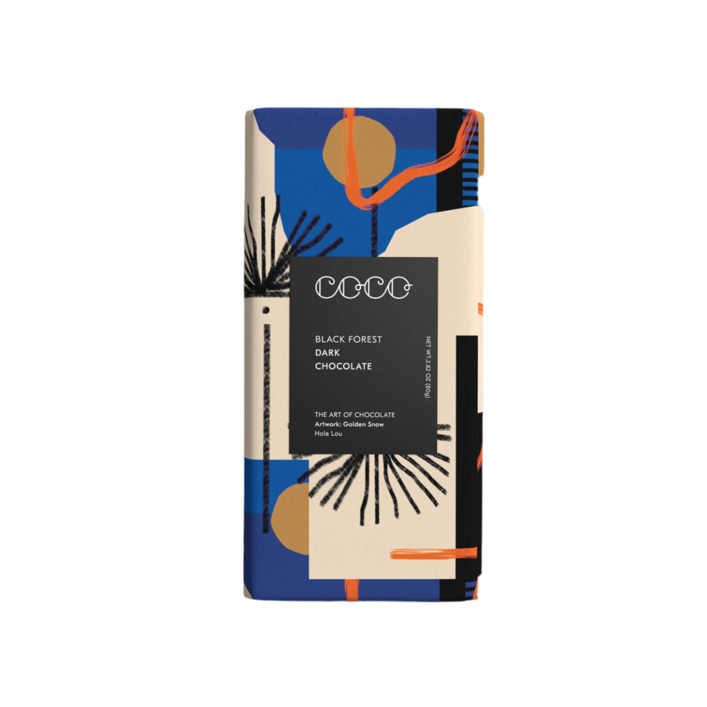 Coco Chocolatier Black Forest Dark Chocolate Bar