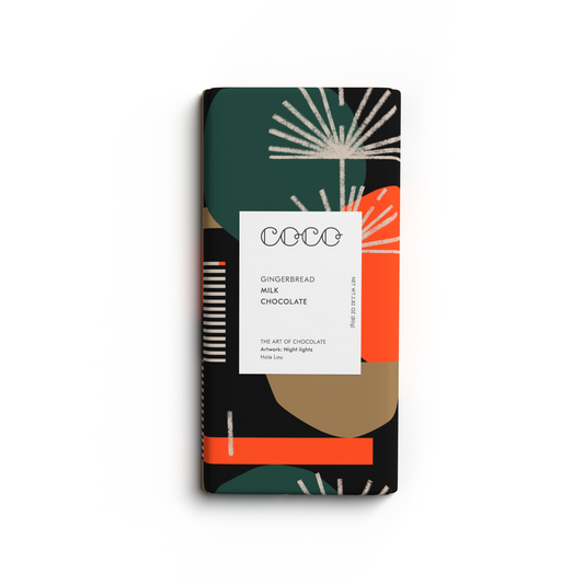 Coco Chocolatier Gingerbread Milk Chocolate Bar