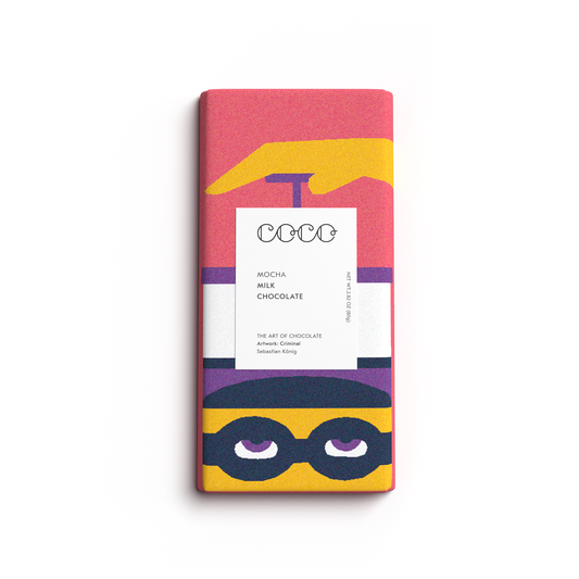 Coco Chocolatier Mocha Milk Chocolate Bar