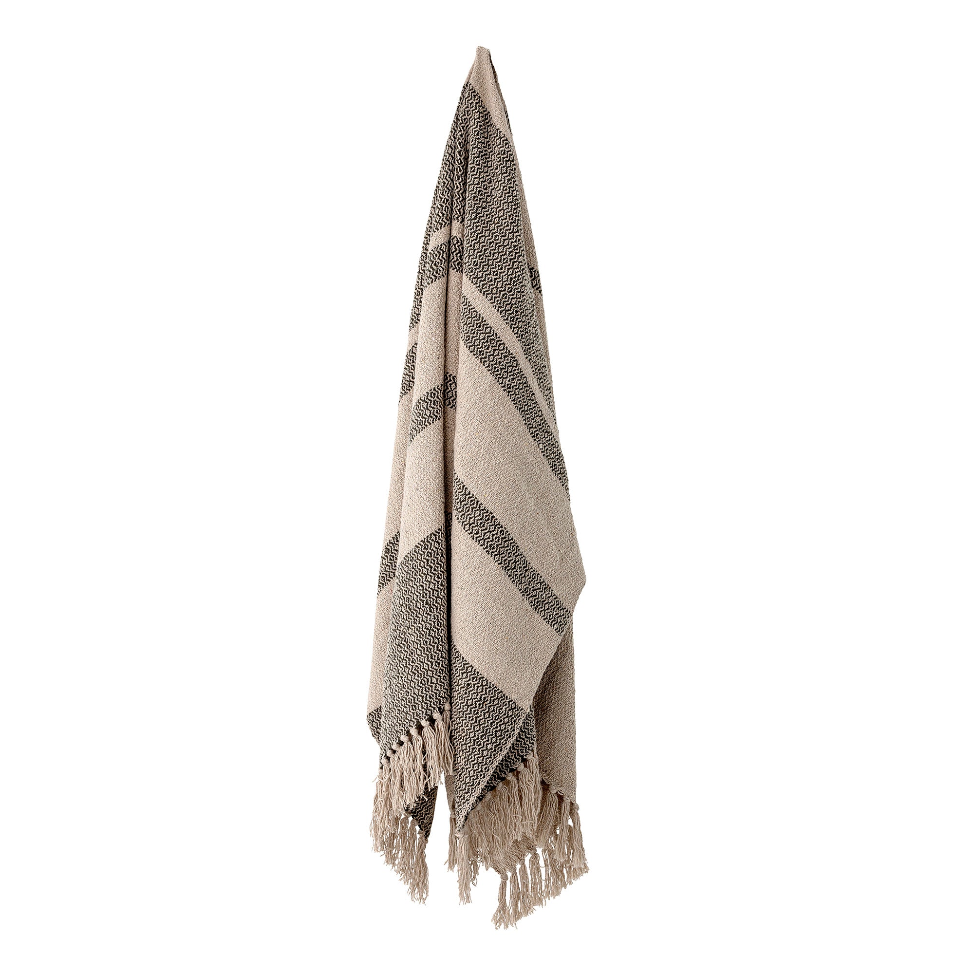 Fidan Green Recycled Cotton Throw