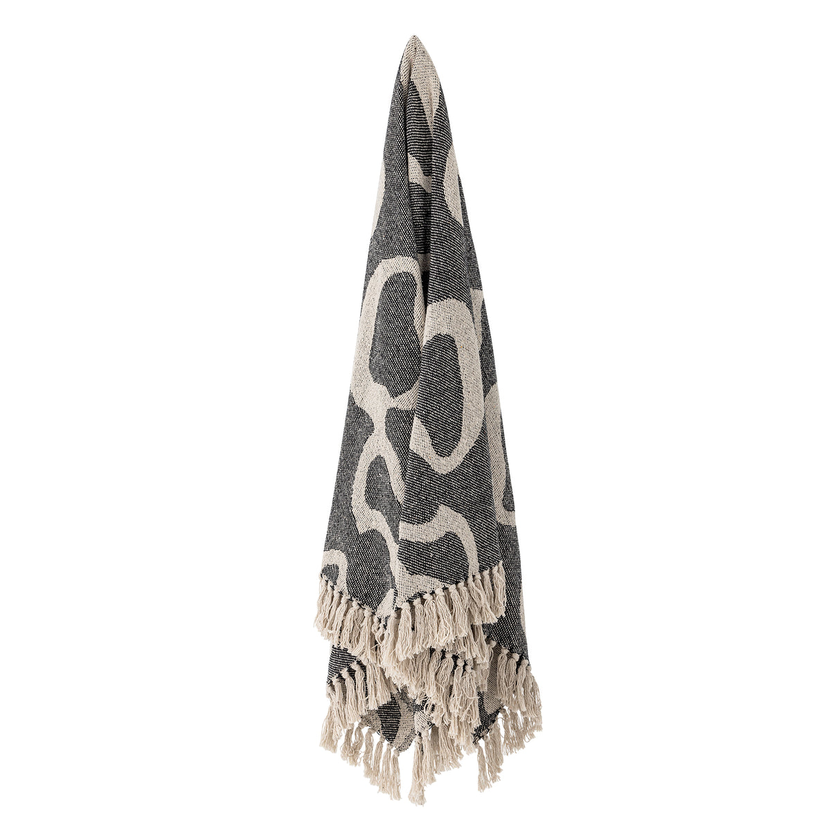 Salobre Black Recycleld Cotton  Throw