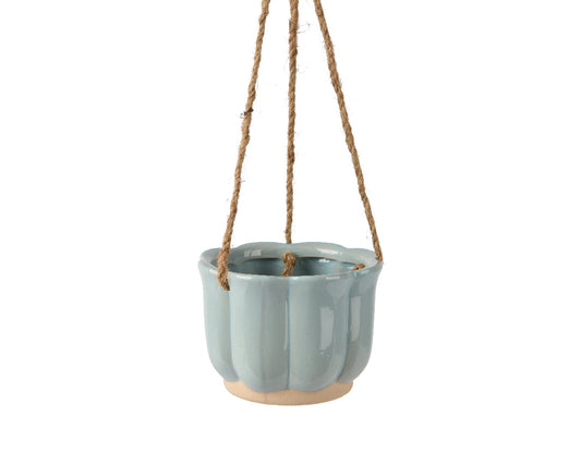 Hanging Flower Pot - Blue