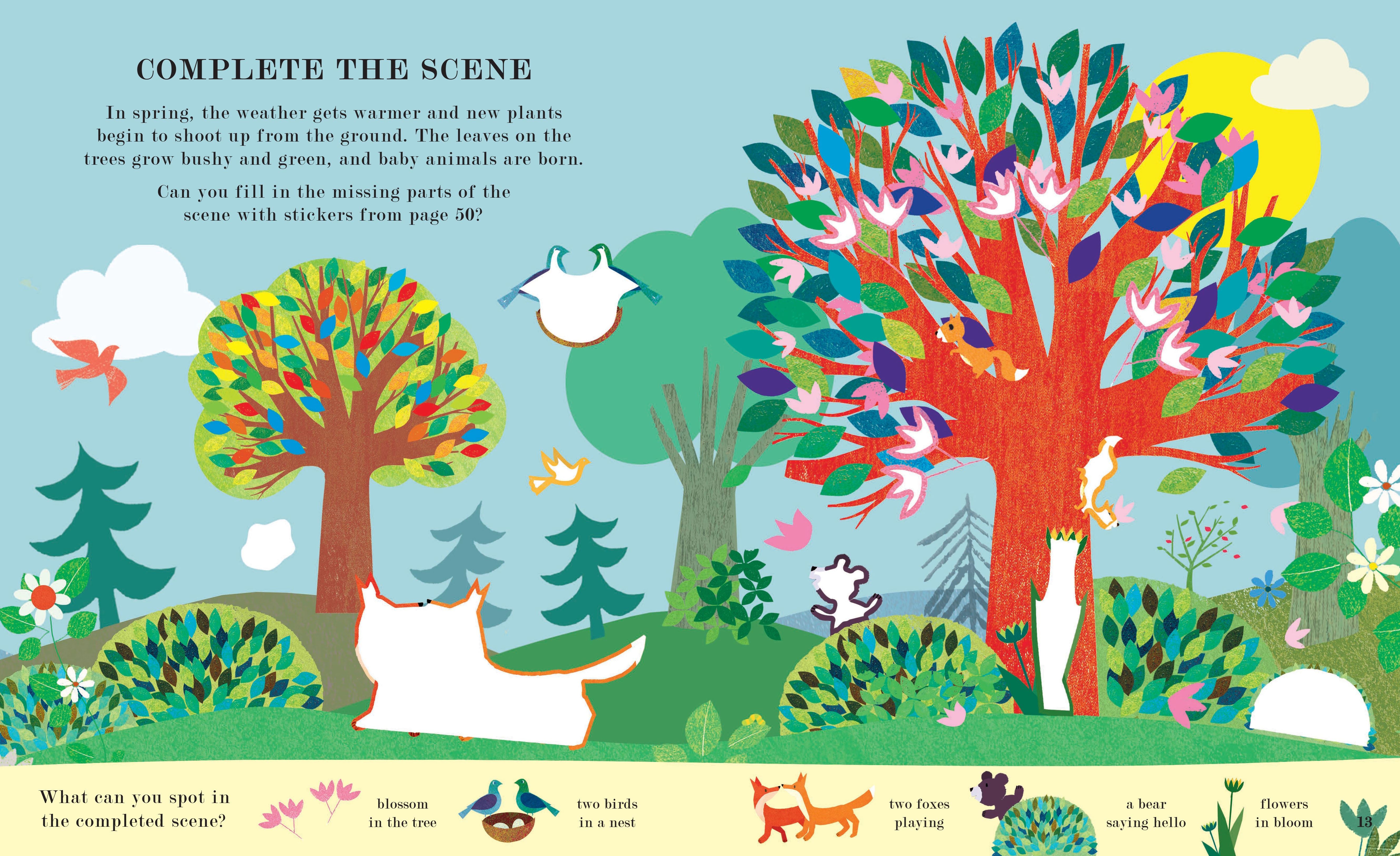 Tree: Seasons Come, Seasons Go Activity Book