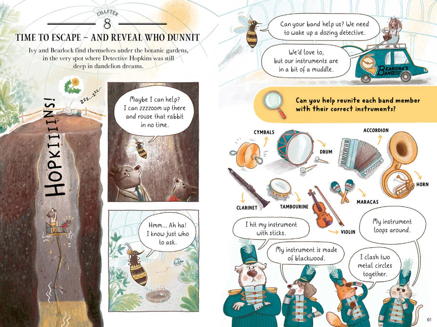 Ivy &amp; Bearlock Holmes: The Case of the Missing Flower