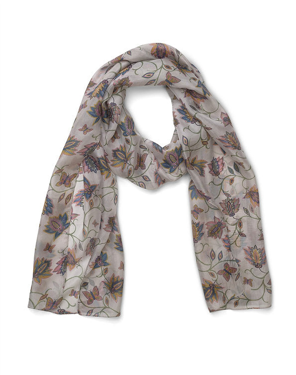 Silk Scarf - Jodhpur Grey