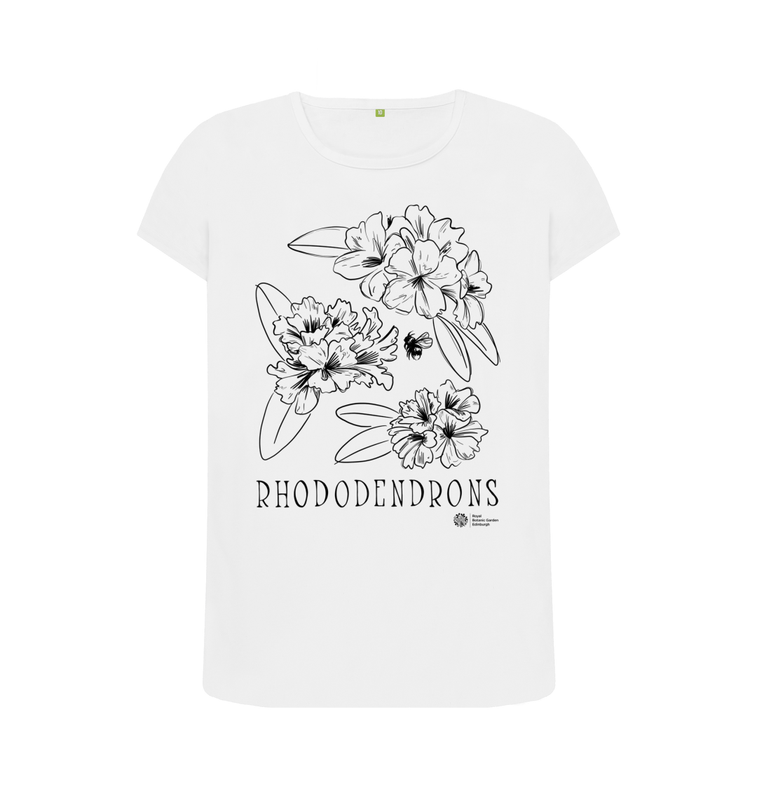 White Printed T-shirt Front