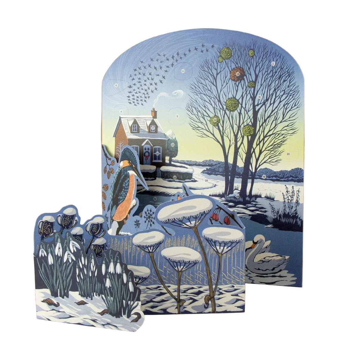Winter Riverside Advent Calendar
