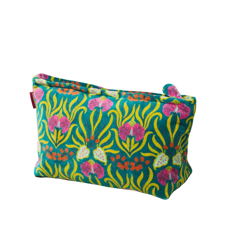 Velvet Washbag - Muguet Bayou