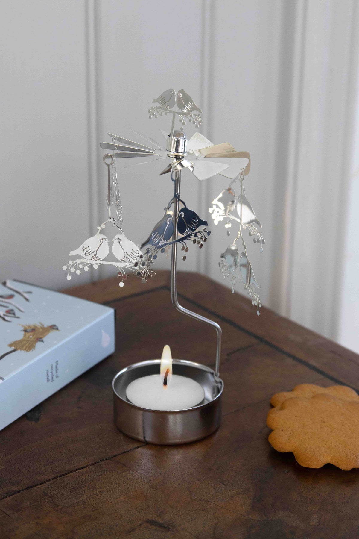 Robin Tealight Spinner