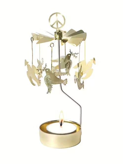 Peace On Earth Tealight Spinner